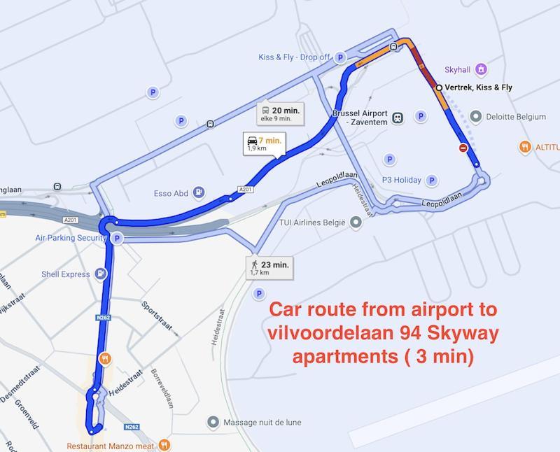 Skyway Airport Apartments ซาเวนเตม ภายนอก รูปภาพ